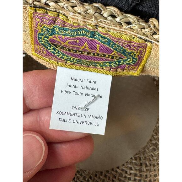 NWOT - SCALA Wide brim Sun Hat,  Large, wide brim, stretchy fit - Picture 2 of 10